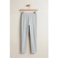 Enorsia Women's Full length High Waist Leggings in Grey | Size: 8