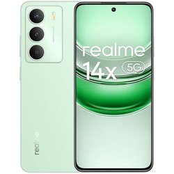 Realme 14X 5G 8GB(+10GB)/256GB Smartphone 6.67" 120Hz Resistencia Militar 810H Android 14 Verde Realme 14X 5G 8GB(+10GB)/256GB Smartphone 6.67" 120Hz Resistencia Militar 810H Android 14 Verde