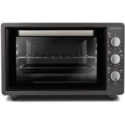 G3 Ferrari G10147 Forno Elettrico Ventilato, Rostò Titanium 37, 37 Litri, 1500 W, 300°C, 5 Modalità di Cottura, Timer 90 min, Funzione di Cottura, Base, Grill, Combinata, Grigio Antracite