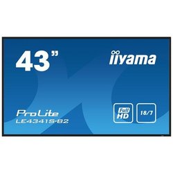 Iiyama Prolite LE4341S-B2 - Display Digitale Per Segnaletica Ips, 108 Cm, 42,5", Full Hd, Vga Hdmi, Audio/Uscita USB2.0 Rs-232C RJ45, 18/7, Colore: Nero Iiyama Prolite LE4341S-B2 - Display Digitale Per Segnaletica Ips, 108 Cm, 42,5", Full Hd, Vga Hdmi, Audio/Uscita USB2.0 Rs-232C RJ45, 18/7, Colore: Nero