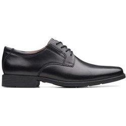 Clarks Para Homem. 26110350 Tilden Sapatos De Couro Liso Preto (41), Plano, CordãO, Casual, CláSsico Clarks Para Homem. 26110350 Tilden Sapatos De Couro Liso Preto (41), Plano, CordãO, Casual, CláSsico
