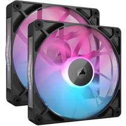 Corsair Icue Link RX140 Rgb 140 Mm Ventole Pwm Con Hub Di Sistema Icue Link - Cuscinetto A Cupola Magnetica - Confezione Doppio - Nero Corsair Icue Link RX140 Rgb 140 Mm Ventole Pwm Con Hub Di Sistema Icue Link - Cuscinetto A Cupola Magnetica - Confezione Doppio - Nero