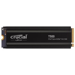 Crucial T500 Ssd 4TB Pcie Gen4 Nvme M.2 Con Dissipatore, Fino A 7000 Mb/S, Compatibile Playstation 5, Tlc Nand, Pc Desktop - CT4000T500SSD5