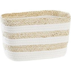 Dkd Home Decor - Cestino Dkd Home Decor 28 X 20 X 18 Cm Fibra Naturale