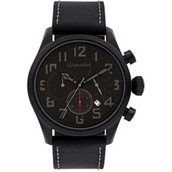 Gigandet Interceptor Orologio Uomo Cronografo Analogico Quartz Nero Grigio G4-007