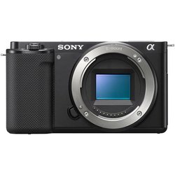 Sony Alpha ZV-E10 | Vlog Camera con obiettivo intercambiabile mirrorless APS-C (schermo girevole per vlogging, video 4K, Real-Time Eye Autofocus) Nero Sony Alpha ZV-E10 | Vlog Camera con obiettivo intercambiabile mirrorless APS-C (schermo girevole per vlogging, video 4K, Real-Time Eye Autofocus) Nero