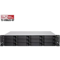 Qnap TS-H1887XU-RP NAS Armadio 2U Collegamento Ethernet LAN Nero-Bianco E-2336