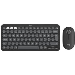 Logitech Pebble 2 Combo - Layout Scandinavo Qwerty, Grafite Logitech Pebble 2 Combo - Layout Scandinavo Qwerty, Grafite