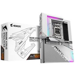 Gigabyte B650E Aorus Stealth Ice Scheda Madre - Amd Ryzen Serie 9000, Vrm A 12+2+2 Fasi, Fino A 8000 Mhz DDR5 (Oc), 1Xpcie 5.0 + 2Xpcie 4.0 M.2, Lan 2,5 Gbe, Wifi 7, Usb 3.2 Gen 2X2 Gigabyte B650E Aorus Stealth Ice Scheda Madre - Amd Ryzen Serie 9000, Vrm A 12+2+2 Fasi, Fino A 8000 Mhz DDR5 (Oc), 1Xpcie 5.0 + 2Xpcie 4.0 M.2, Lan 2,5 Gbe, Wifi 7, Usb 3.2 Gen 2X2