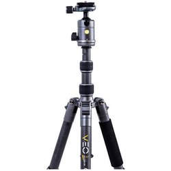 Vanguard Veo 3GO 235CB - Treppiede Da Viaggio Compatto In Carbonio Con Testa A Sfera
