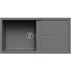 Elleci LMU48073 Lavello Da Incasso Metaltek, Titanio Elleci LMU48073 Lavello Da Incasso Metaltek, Titanio