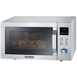 Severin Microonde Con Griglia E Funzione Aria Calda 3 In 1, Forno A Microonde Per Scongelare, Cuocere E Riscaldare, Forno A Microonde Con Piatto Girevole, Acciaio Inox Spazzolato/Argento, Mw 7774 Severin Microonde Con Griglia E Funzione Aria Calda 3 In 1, Forno A Microonde Per Scongelare, Cuocere E Riscaldare, Forno A Microonde Con Piatto Girevole, Acciaio Inox Spazzolato/Argento, Mw 7774