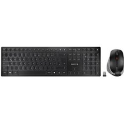 Cherry DW 9500 SLIM Tastiera Mouse Incluso RF senza fili Bluetooth QWERTZ Tedesco Nero-Grigio Cherry DW 9500 SLIM Tastiera Mouse Incluso RF senza fili Bluetooth QWERTZ Tedesco Nero-Grigio