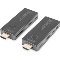 Digitus DS-55323 Estensore Hdmi Wireless - Uhd 4K/30 Hz - Portata 30 M - Set: Trasmettitore E Ricevitore - Da Hdmi A Hdmi - Plug & Play - Hdmi 2.0/1.4 E Hdcp 2.2/1.4 Digitus DS-55323 Estensore Hdmi Wireless - Uhd 4K/30 Hz - Portata 30 M - Set: Trasmettitore E Ricevitore - Da Hdmi A Hdmi - Plug & Play - Hdmi 2.0/1.4 E Hdcp 2.2/1.4