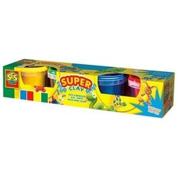 Ses Creative - Plastilina - 4X90Gr