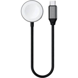Satechi Caricatore Magnetico USB-C Per Apple Watch, Caricatore Wireless 5W Con Cavo Intrecciato Da 19 Cm, Compatibile Con Apple Watch Ultra 2 Ultra, Serie 11-7, Airpods Pro – Certificazione Mfi Satechi Caricatore Magnetico USB-C Per Apple Watch, Caricatore Wireless 5W Con Cavo Intrecciato Da 19 Cm, Compatibile Con Apple Watch Ultra 2 Ultra, Serie 11-7, Airpods Pro – Certificazione Mfi