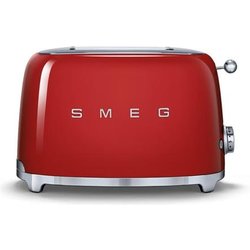 Smeg TSF01RDEU Estetica 50's Style Tostapane 2 Fette 6 Livelli di Doratura Rosso Smeg TSF01RDEU Estetica 50's Style Tostapane 2 Fette 6 Livelli di Doratura Rosso