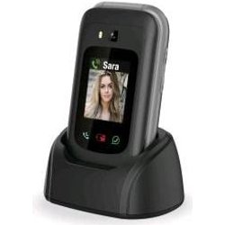 SAIET Link 4+ Senior Phone 4g 2.8"" Cellulare Per Anziani 4g Tasti E Lettere Grandi Whatsapp E Tasto Sos Nero SAIET Link 4+ Senior Phone 4g 2.8"" Cellulare Per Anziani 4g Tasti E Lettere Grandi Whatsapp E Tasto Sos Nero