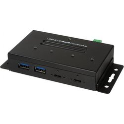 Logilink UA0316 Hub USB-C 3.1 Combo De 4 Puertos Gen 2 VersiÓN Industrial Logilink UA0316 Hub USB-C 3.1 Combo De 4 Puertos Gen 2 VersiÓN Industrial