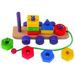 Edufun - Ef 21075 - Giocattoli Di Legno - Facce Divertenti