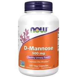 Now Foods - D-Mannosio 500 Mg 120 Capsule Vegetali Now Foods