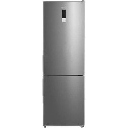 Midea - Frigorifero Combinato MDRB424FGE02OE Total No Frost Active Oxygen Classe E Capacità Lorda / Netta 310/224 Litri Colore Acciaio Inox