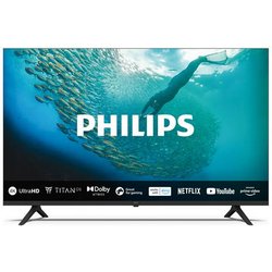 Philips 50PUS7009 4K LED Smart TV - Display 50’’ con piattaforma Titan OS Pixel Precise Ultra HD e Dolby Atmos Sound, funziona con Alexa e Google Voice Assistant – Nero Philips 50PUS7009 4K LED Smart TV - Display 50’’ con piattaforma Titan OS Pixel Precise Ultra HD e Dolby Atmos Sound, funziona con Alexa e Google Voice Assistant – Nero