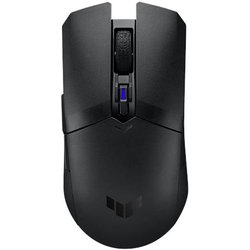 Asus Tuf Gaming M4 Wireless Gaming Mouse, Dual Wireless Modes - Bluetooth/Rf 2.4 Ghz, 12,000 Dpi Optical Sensor, 6 Programmable Buttons, Pbt Top Cover With Antibacterial Guard, Black Asus Tuf Gaming M4 Wireless Gaming Mouse, Dual Wireless Modes - Bluetooth/Rf 2.4 Ghz, 12,000 Dpi Optical Sensor, 6 Programmable Buttons, Pbt Top Cover With Antibacterial Guard, Black