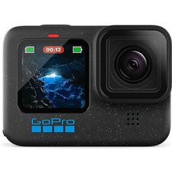 GoPro HERO12 Black - Action camera impermeabile con video Ultra HD 5.3K60, foto da 27 MP, HDR, sensore di immagine da 1/1,9", streaming live, webcam, stabilizzazione