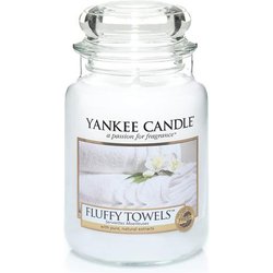 YANKEE CANDLE Candela Profumata In Giara Grande, Soffici Asciugamani, Durata Fino A 150 Ore, Fluffy Towels, ‎10.16 x 10.16 x 17.78 cm, 623 grammi YANKEE CANDLE Candela Profumata In Giara Grande, Soffici Asciugamani, Durata Fino A 150 Ore, Fluffy Towels, ‎10.16 x 10.16 x 17.78 cm, 623 grammi