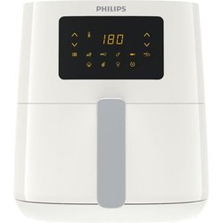 Philips Airfryer Essentiale Compact Digital HD9252/00, friggitore senza petrolio, 0,8 kg, tecnologia aerea rapida, 7 pre -setlements, bianco