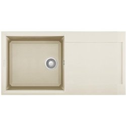 Elleci LGY48062 Easy 480 Lavello Granitek gocciolatoio reversibile 1 Vasca 100 cm Antracite Elleci LGY48062 Easy 480 Lavello Granitek gocciolatoio reversibile 1 Vasca 100 cm Antracite