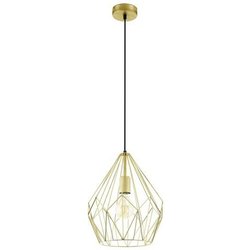 Eglo Lampada A Sospensione Carlton A Gabbia, Oro Ø 31Cm Eglo Lampada A Sospensione Carlton A Gabbia, Oro Ø 31Cm