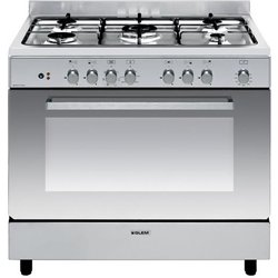 Glem Piano Cottura Misto 104L 5 Fuochi In Acciaio Inox Ge960Cbix2 Glem Piano Cottura Misto 104L 5 Fuochi In Acciaio Inox Ge960Cbix2