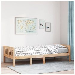 Vidaxl Letto Per Bambini Senza Materasso 80X200 Cm Legno Massello Pino, Letto Singolo, Letto A Mezza Piazza Per Bambini, Letto In Legno Vidaxl Letto Per Bambini Senza Materasso 80X200 Cm Legno Massello Pino, Letto Singolo, Letto A Mezza Piazza Per Bambini, Letto In Legno