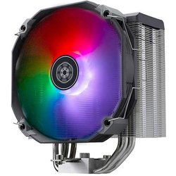 Silverstone - Silverstone Sst-Arv140-Argb Sistema Di Raffreddamento Per Computer Processore Raffreddatore D'aria 14 Cm Nero, Grigio 1 Pz
