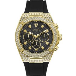 Guess Homme Uhr Analogique Quartz Mit Silicone Armband GW0060G2 Guess Homme Uhr Analogique Quartz Mit Silicone Armband GW0060G2