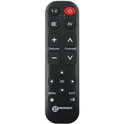 Geemarc TV15 - Telecomando Universale Di Facile Utilizzo Con 14 Grandi Pulsanti Programmabili Per Anziani - Telecomando Originale Richiesto Per L'accoppiamento - Funzionamento A Infrarossi Geemarc TV15 - Telecomando Universale Di Facile Utilizzo Con 14 Grandi Pulsanti Programmabili Per Anziani - Telecomando Originale Richiesto Per L'accoppiamento - Funzionamento A Infrarossi