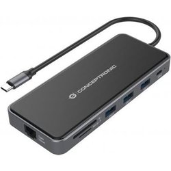 Conceptronic DONN15G Docking Station Usb 3.2 Gen 1 12 In 1