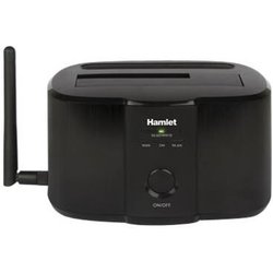 Hamlet Wi-Fi Docking Station per hard disk sata da 2,5'' o 3,5''