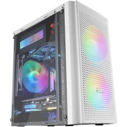 Mars Gaming MC300W, Case Pc Micro Atx, Vetro Temperato, Mesh Frontale, 3X Ventole Frgb, Bianco Mars Gaming MC300W, Case Pc Micro Atx, Vetro Temperato, Mesh Frontale, 3X Ventole Frgb, Bianco