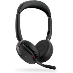 Jabra Evolve2 65 Flex - Cuffie Stereo Bluetooth, Ottimizzato Per Microsoft Teams, USB-A Dongle, Caricatore Wireless Incluso, Evolve2 65 Flex Jabra Evolve2 65 Flex - Cuffie Stereo Bluetooth, Ottimizzato Per Microsoft Teams, USB-A Dongle, Caricatore Wireless Incluso, Evolve2 65 Flex