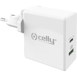 Celly TCUSBC30WWH Caricabatterie per dispositivi mobili Universale Bianco AC Ricarica rapida Interno-image