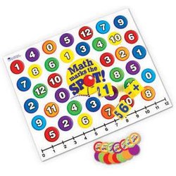 Learning Resources - Math Marks The Spotâ„¢ Game