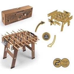 Smoby - Calciobalilla Click And Goal - Struttura In Legno - Smontabile E Trasportabile - Contenitore E 2 Palline Inclusi - Da 8 Anni - Prodotto In Francia Smoby - Calciobalilla Click And Goal - Struttura In Legno - Smontabile E Trasportabile - Contenitore E 2 Palline Inclusi - Da 8 Anni - Prodotto In Francia