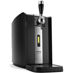 Philips PerfectDraft Sistema domestico di erogazione della birra, Display LCD, Fusto da 6L, 70W, 30 giorni di birra a 3 °C, Caricamento frontale, Indicazione della temperatura, Nero (HD3720/25)