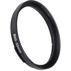 Fotodiox Hasselblad - Anello Adattatore Per Filtro A Baionetta 50 B50-55 Mm, In Metallo Anodizzato Nero