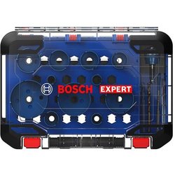 Bosch Professional 15 Pz. Set Di Seghe A Tazza Expert Construction Material, Per Legno Tenero, Ø 20-76 Mm, Accessorio Foratrice Bosch Professional 15 Pz. Set Di Seghe A Tazza Expert Construction Material, Per Legno Tenero, Ø 20-76 Mm, Accessorio Foratrice