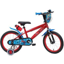 Albri, Bicicletta Scudo Anteriore, Borraccia E Stabilizzatori Laterali Di Spiderman Misura 14 Pollici Unisex Bambini, Rosso, Piccola Albri, Bicicletta Scudo Anteriore, Borraccia E Stabilizzatori Laterali Di Spiderman Misura 14 Pollici Unisex Bambini, Rosso, Piccola