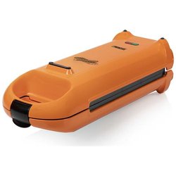 Piastra Elettrica Per 4 Churros Antiaderente 700W Arancione